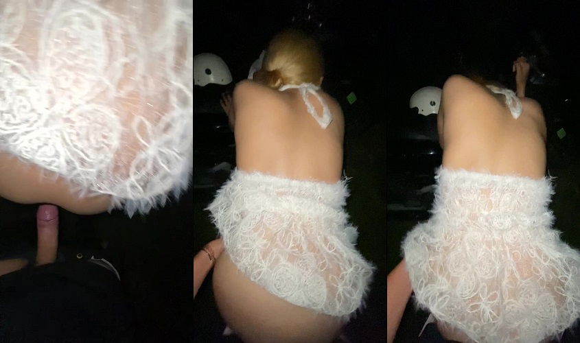 nguyễn trường vy sex Em gái mặc đầm đi tiệc mà nứng quá chơi giữa đường luôn