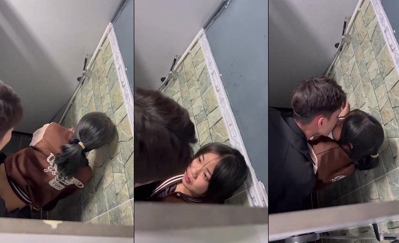 phim sex lưỡng tính Cặp đôi đi họp lớp lén làm tình ở wc